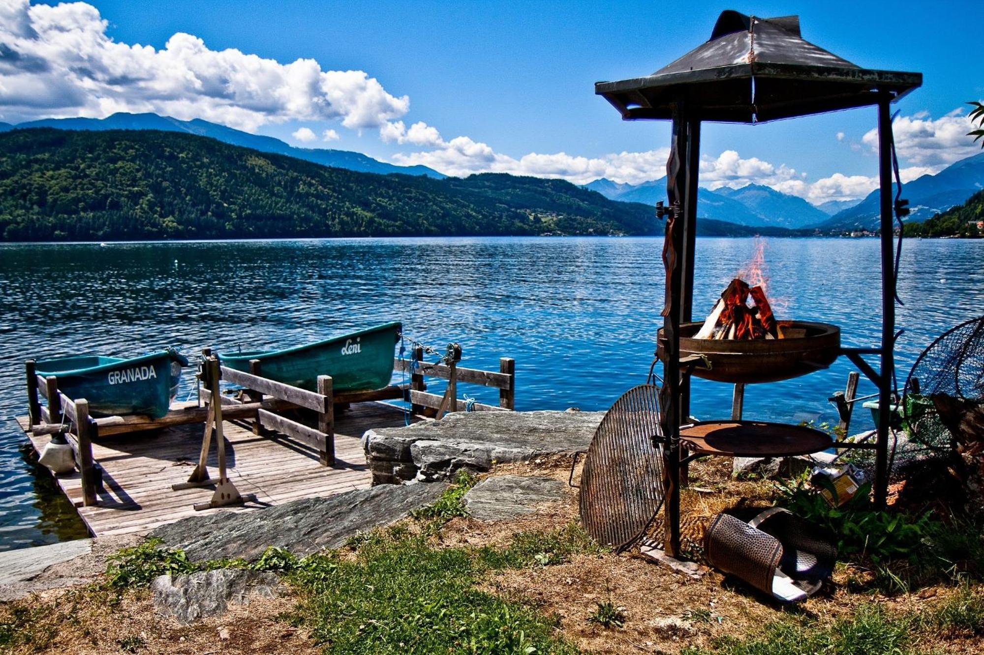 Ferienwohnungen Fischerhaus - Direkt Am See Millstatt Eksteriør billede
